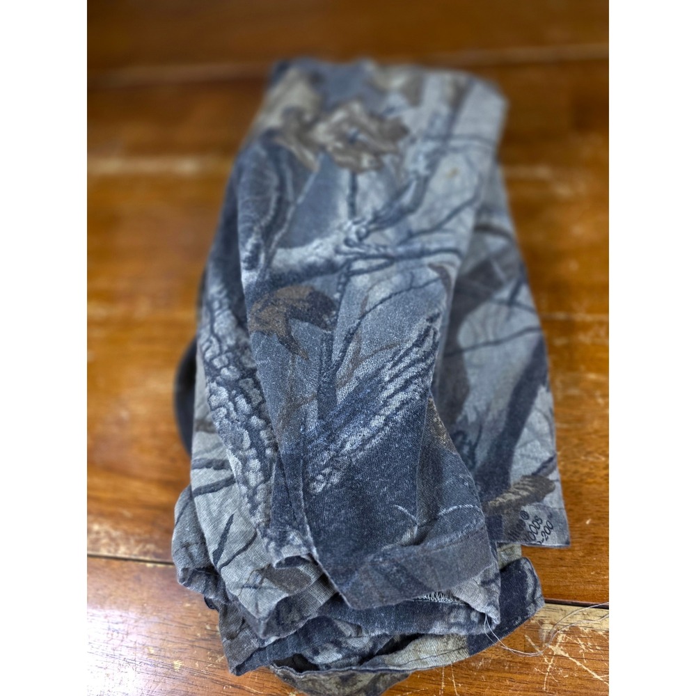 Realtree Hardwoods 20-200 Camo Mesh Hooded Jacket Full Zip Hunting Mens XL